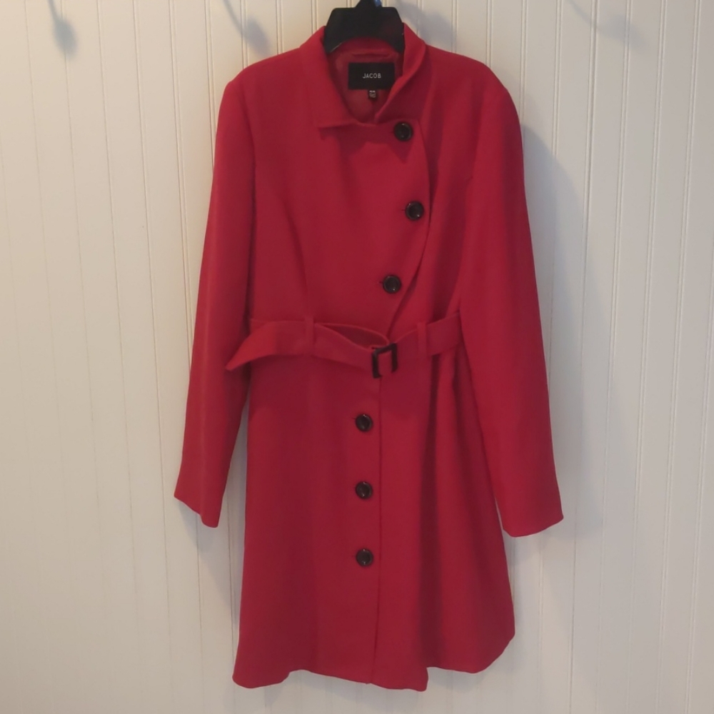 Jacob Red Trenchcoat